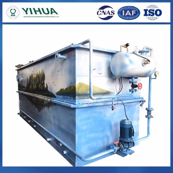 Daf System Dissolved Air Flotation for Sewage Treatment Solid Liquid Seprator