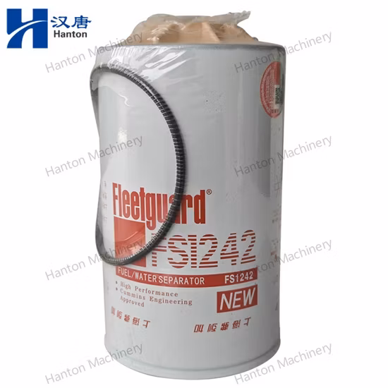Filtro de combustible Fleetguard (FS1242) para motor Cummins
